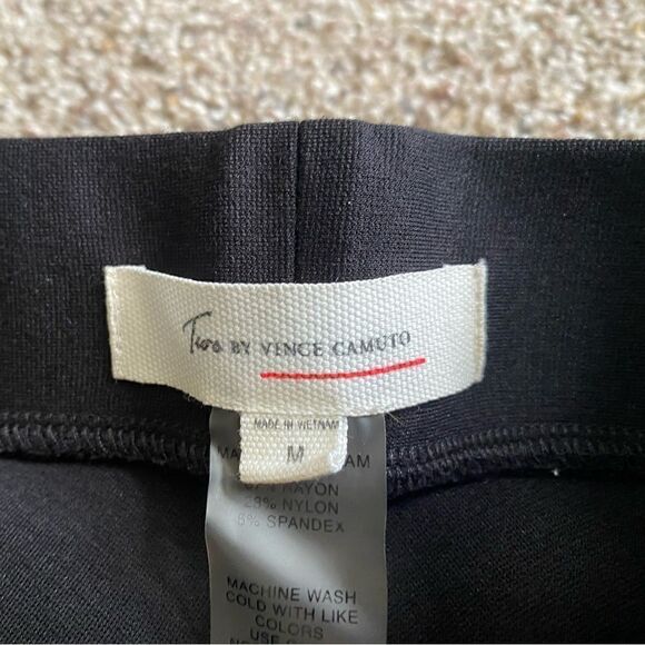 Two by Vince Camuto Black Pull On Pants Stretch Womens Size Medium - Picture 7 of 7